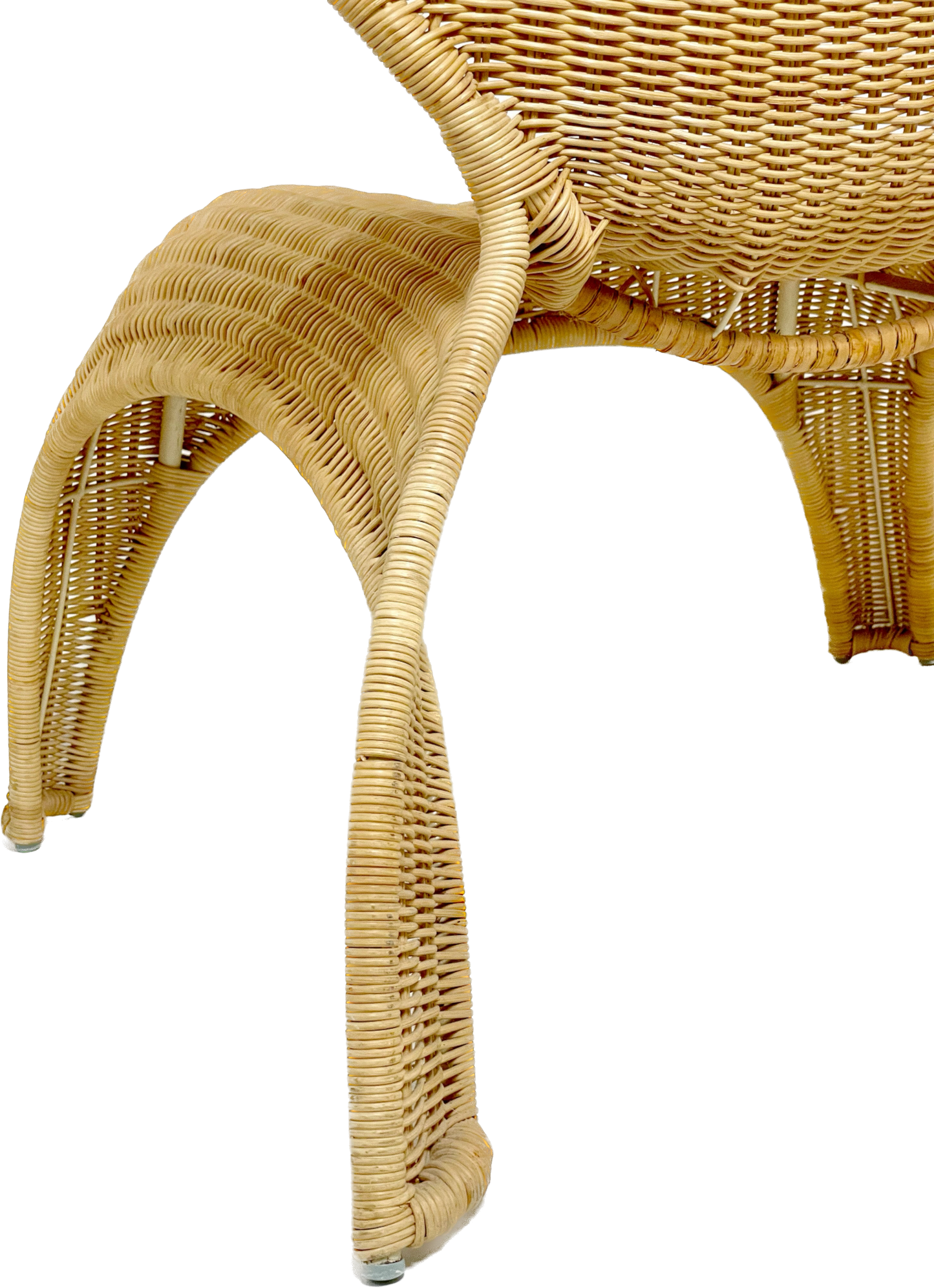 1999 IKEA Gulte wicker lounge chair