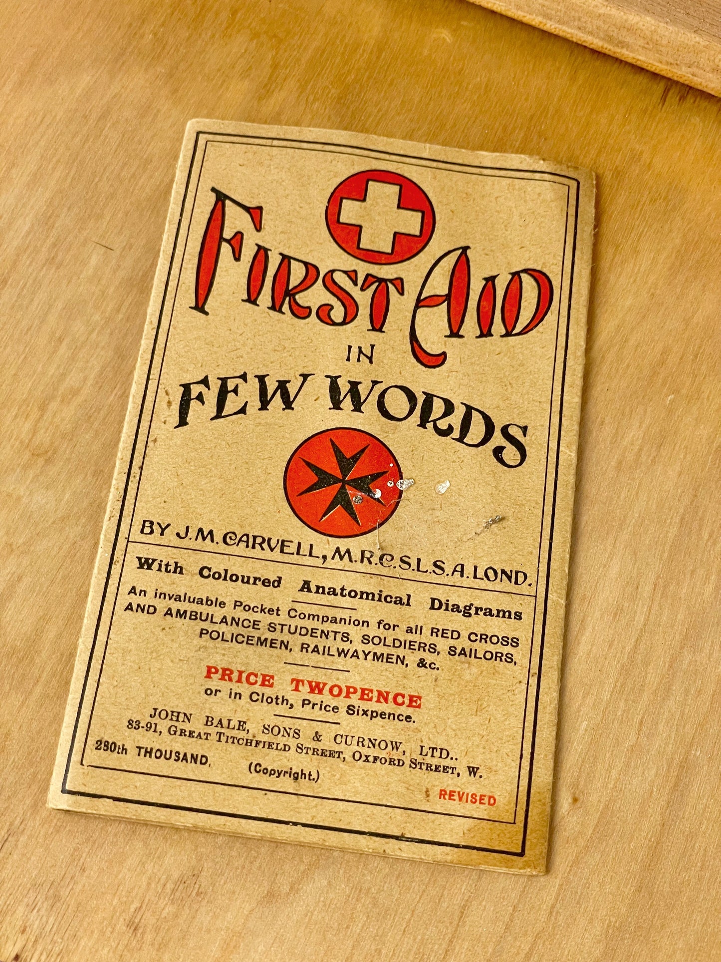 1960’s wall mounted first aid box