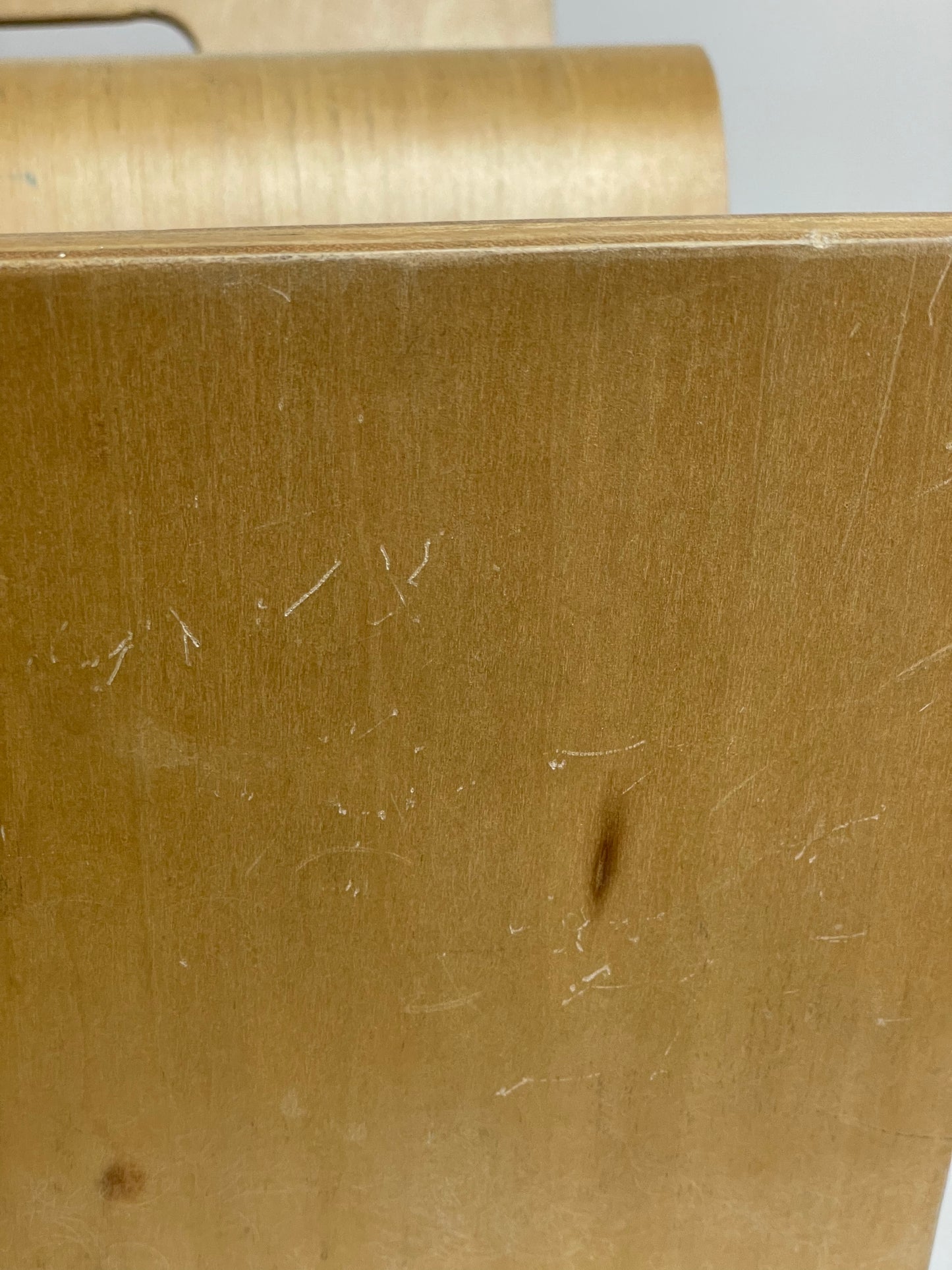 Ludvigsen style bent wood magazine rack