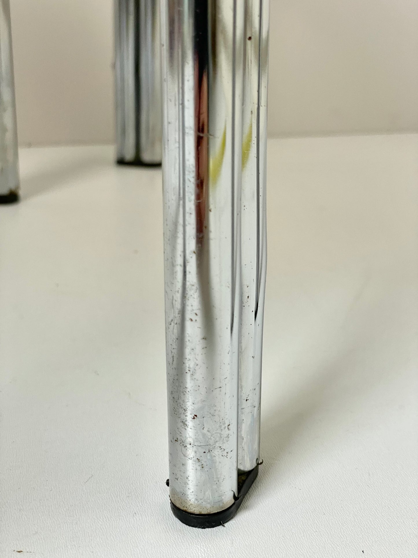 1970’s glass and chrome nest of tables