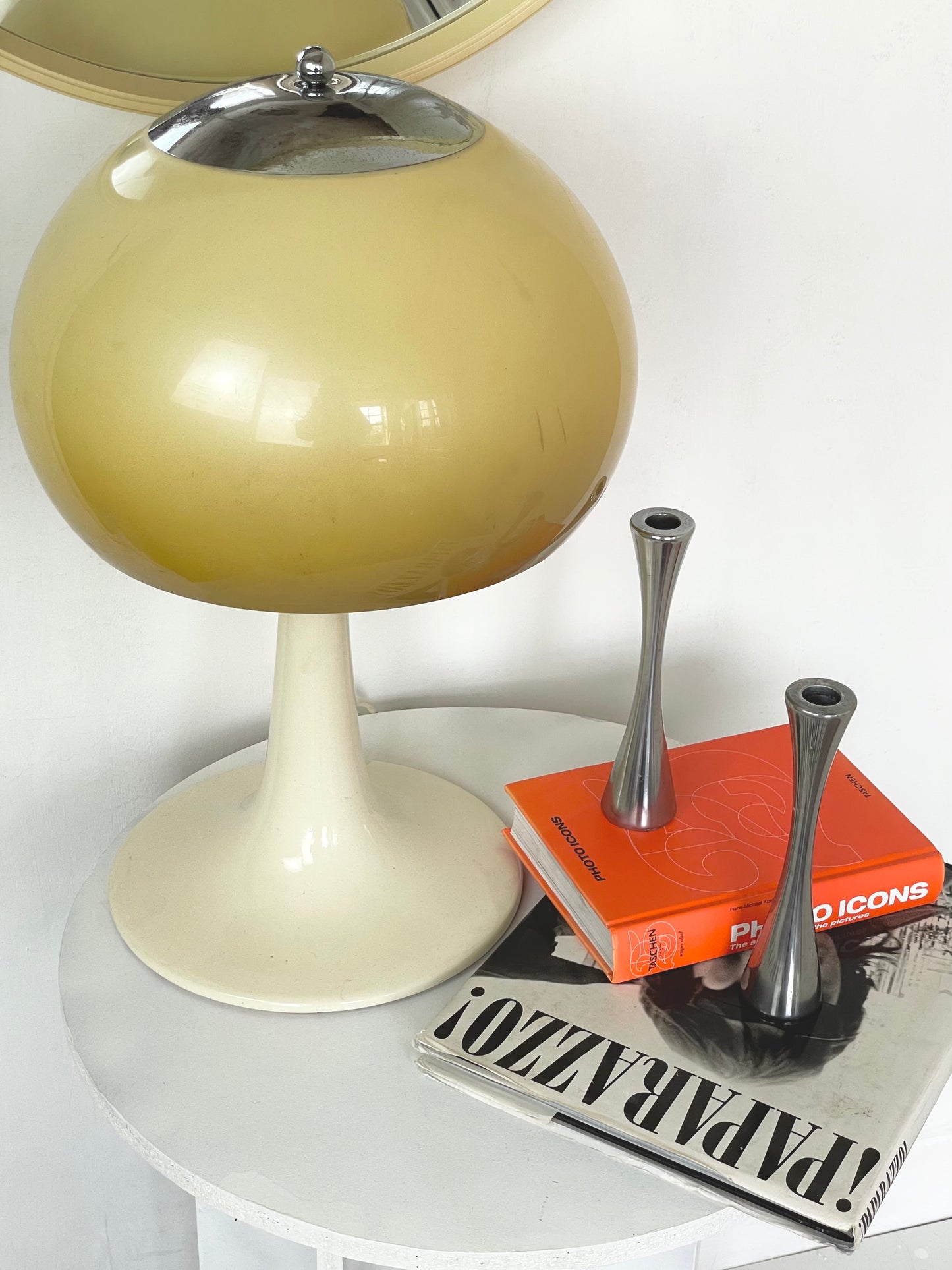 Large Guzzini style mushroom lamp