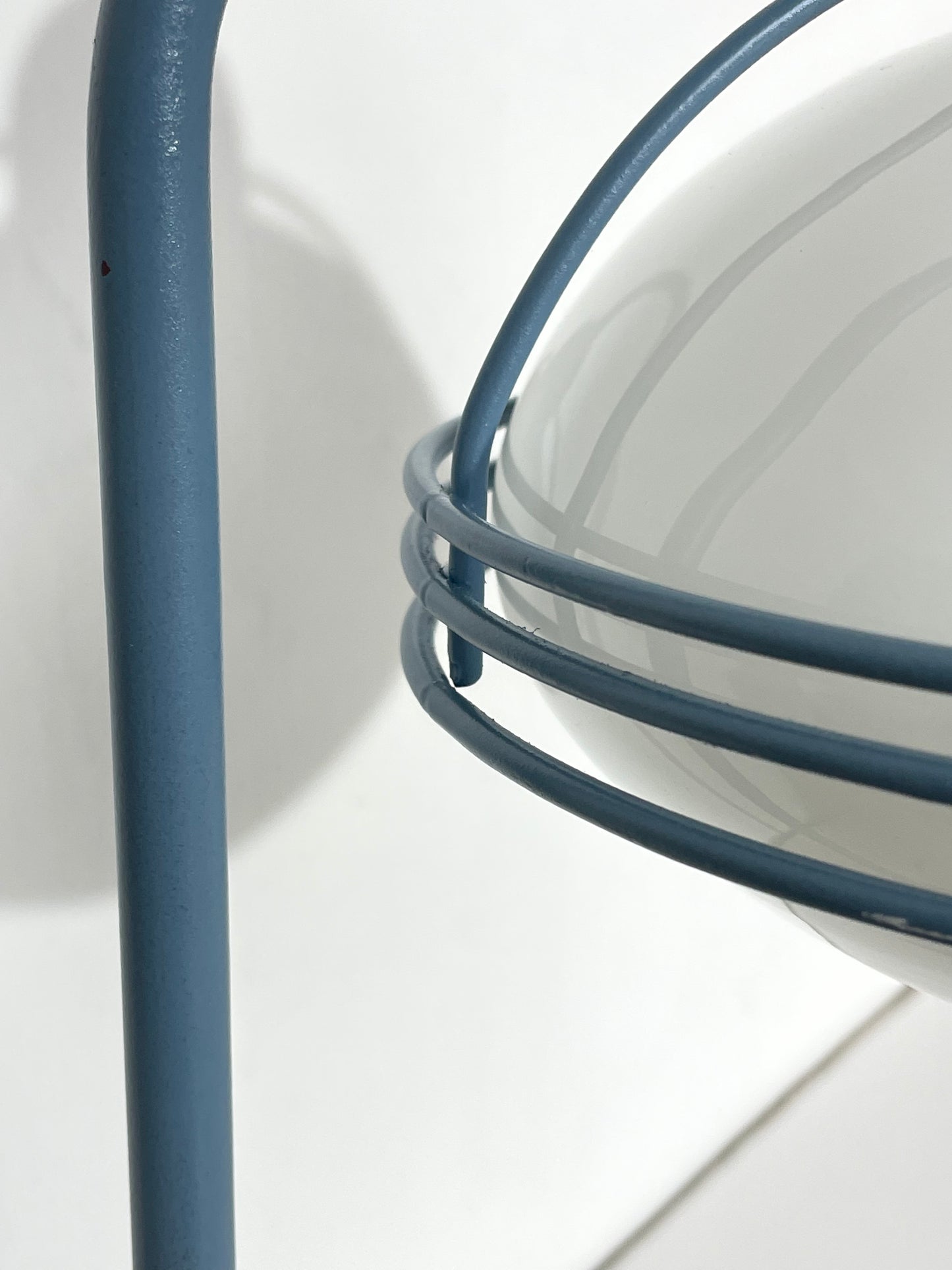 Caged globe swan neck lamp by ‘Massive’ of Belgium