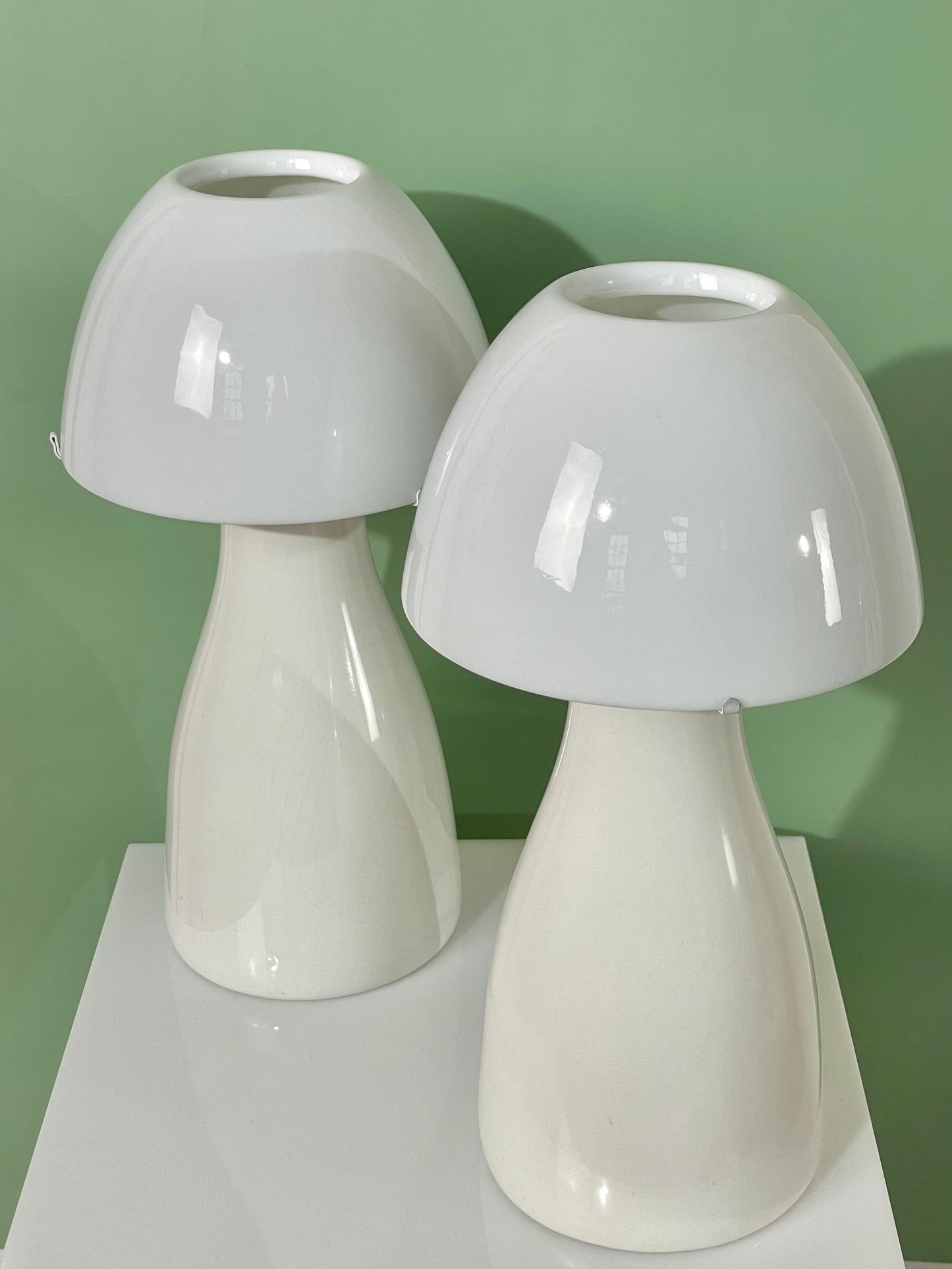 Rare Richard Clark ceramic IKEA mushroom lamp
