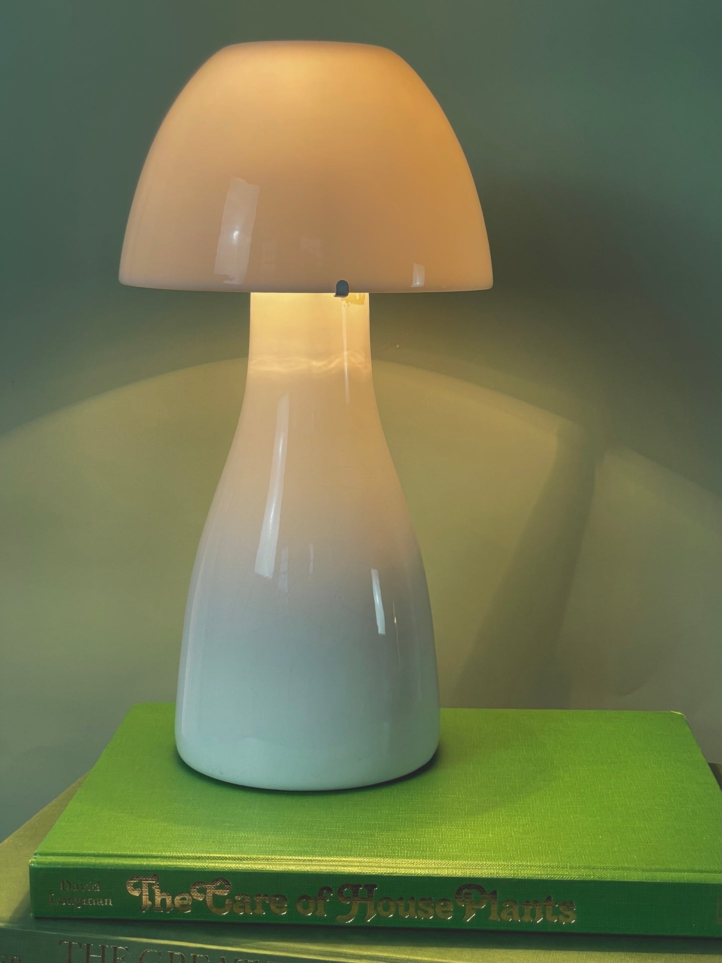 Rare Richard Clark ceramic IKEA mushroom lamp