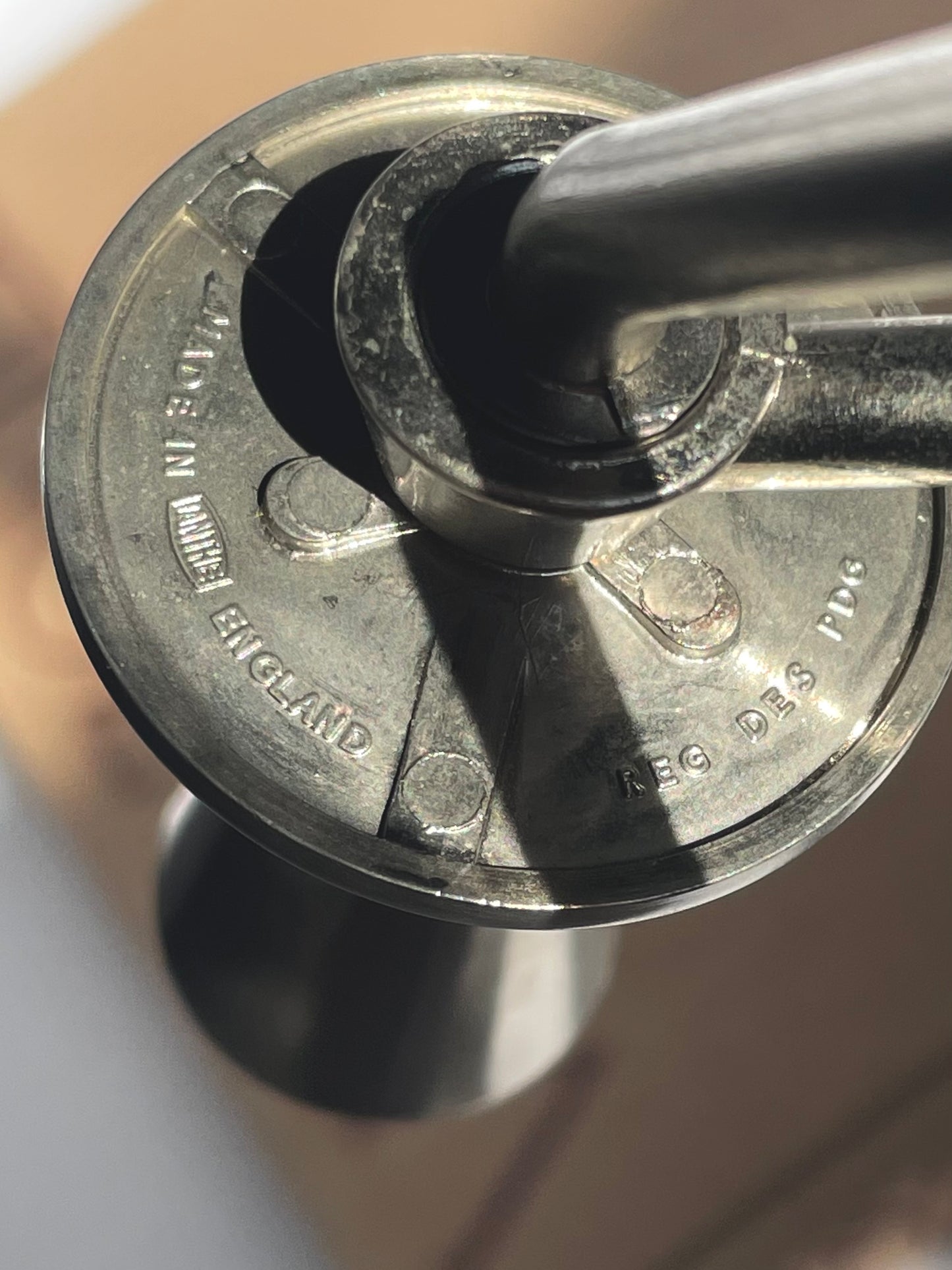 Three headed mid-century modern candlestick holder