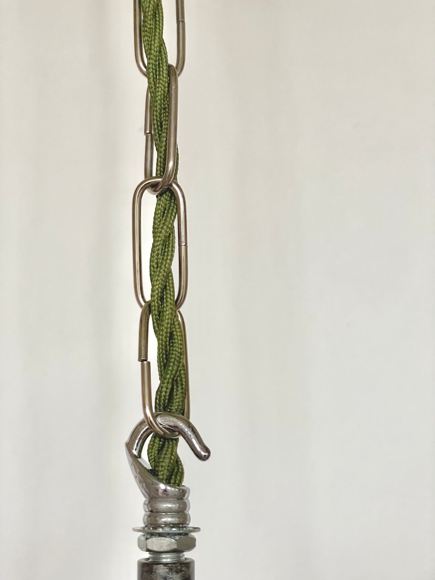 Milk glass opaline ceiling pendant