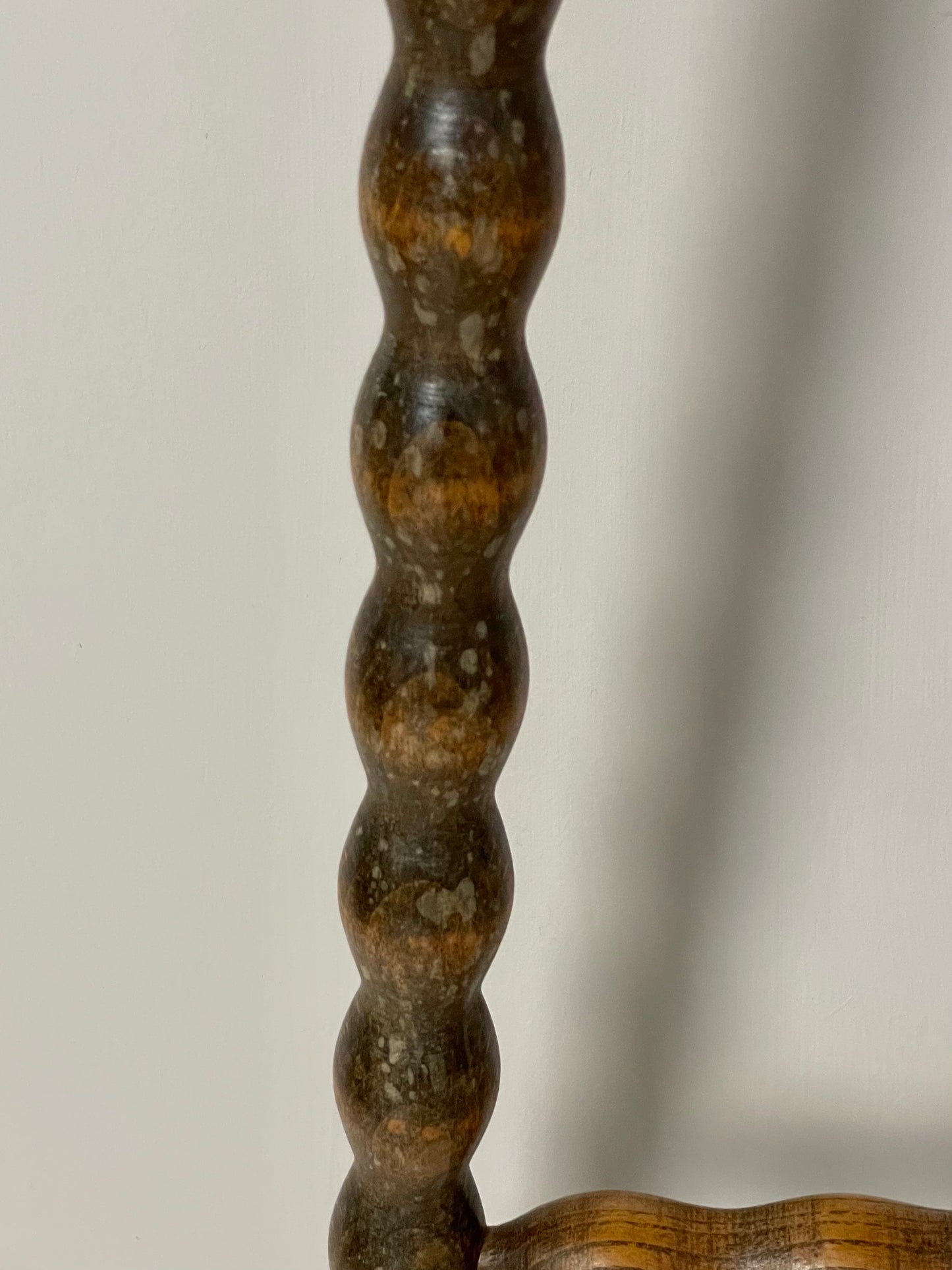 Large French bobbin stool