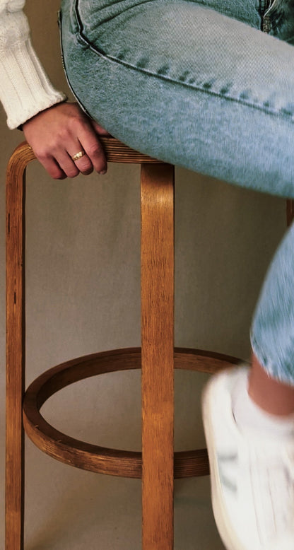 Alvar Aalto style stool