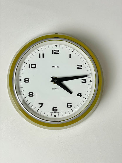 Green deep frame Smiths clock