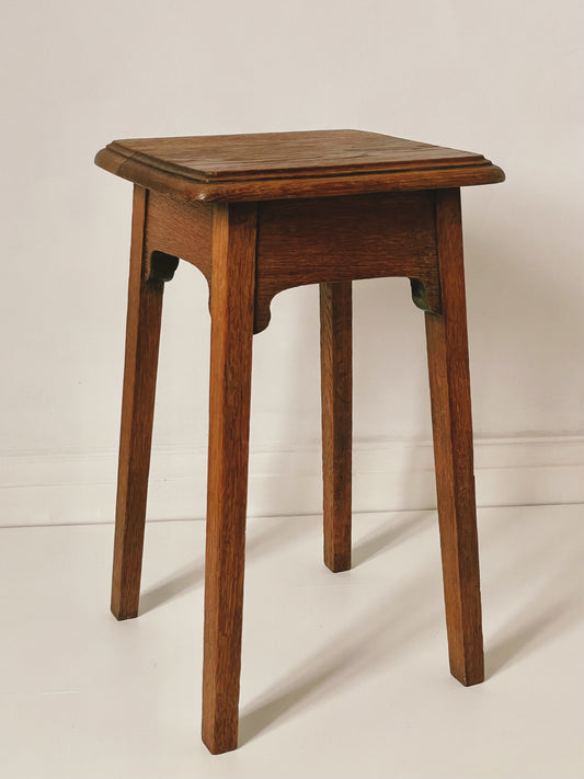 Small oak occasional table