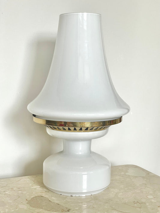 Swedish Hans Agne Jakobsson opaline lamp