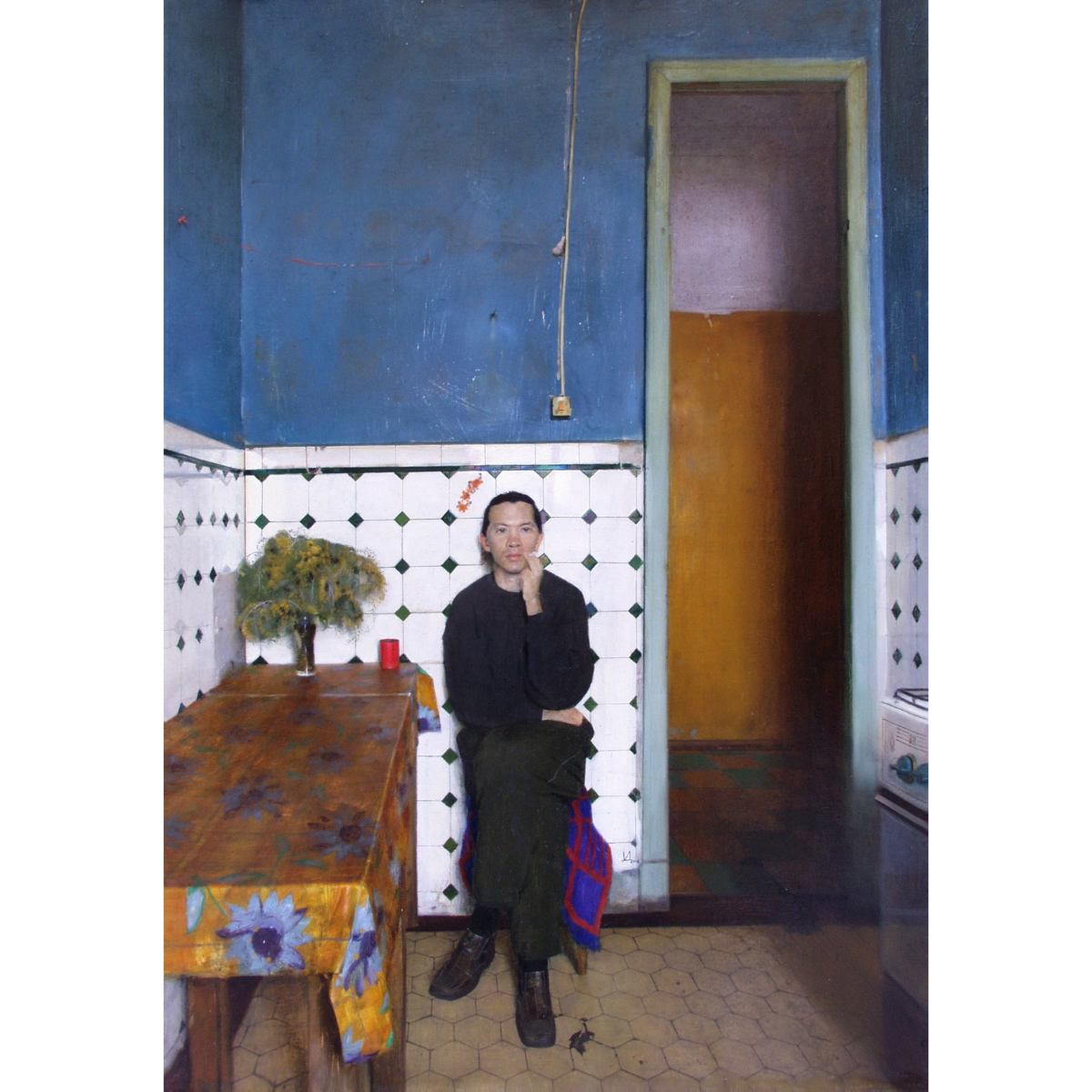 In the kitchen by Denis Ichitovkin, First Edition artwork image