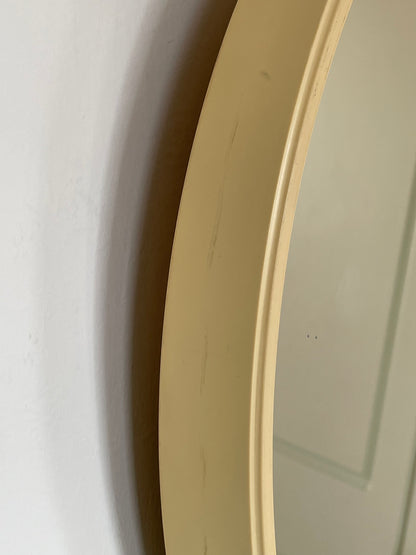 Large cream 60’s mirror