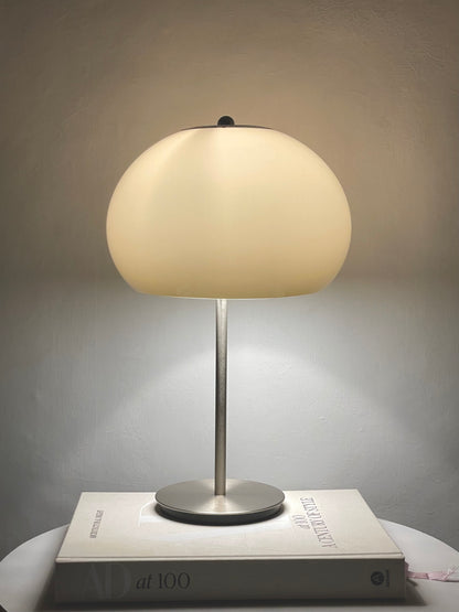 Greige Guzzini style lamp