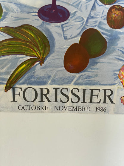 Rare French Forissier exhibition lithograph