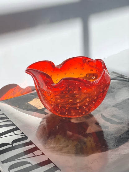 Neon orange bullicante bowl