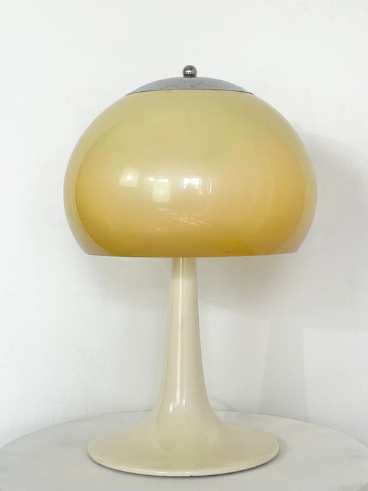 Large Guzzini style mushroom lamp