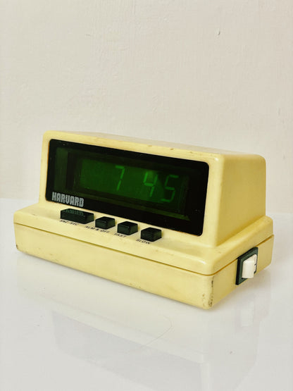 Retro Harvard solid state digital clock