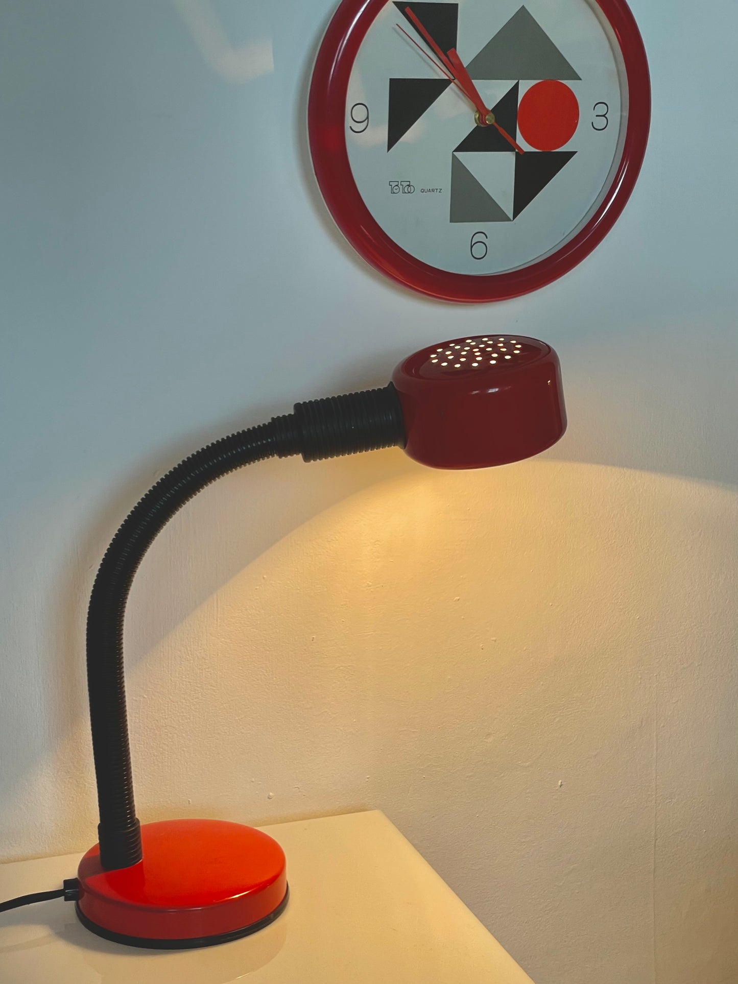 Red Italian lamp