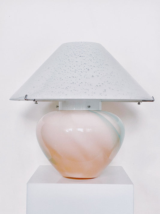 Large Vetri Murano mushroom lamp