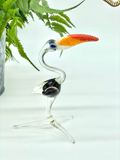 Murano glass toucan