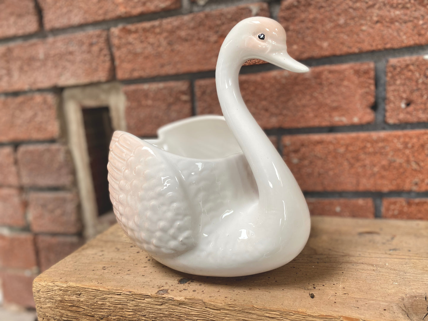 St Michael's (Vintage M&S) Swan Planter