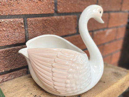 St Michael's (Vintage M&S) Swan Planter