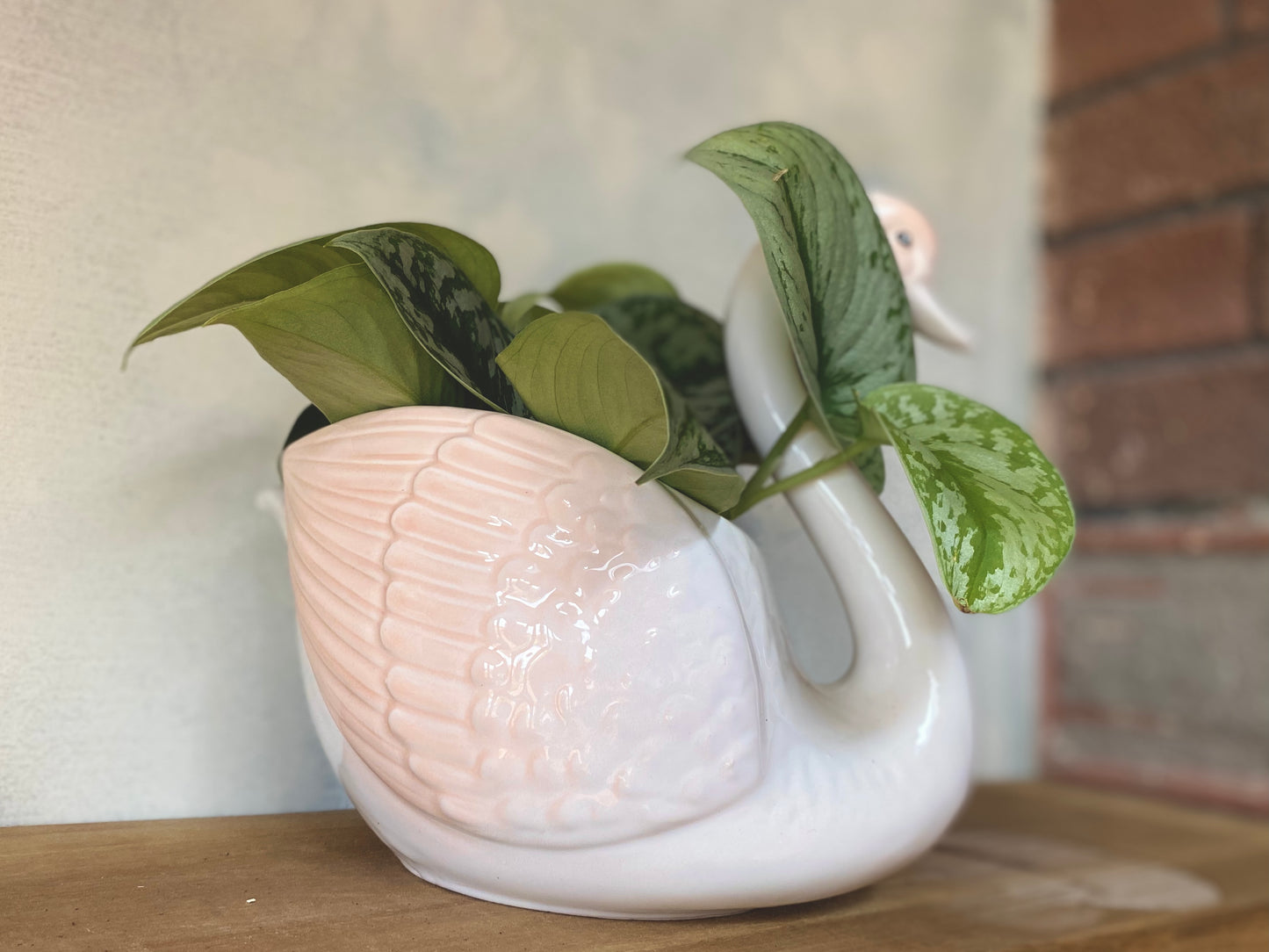 St Michael's (Vintage M&S) Swan Planter