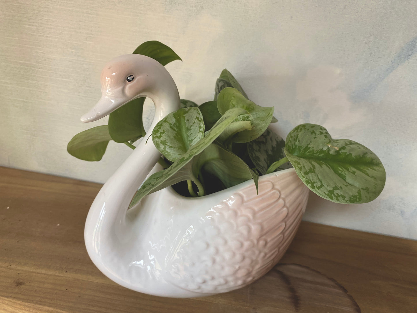 St Michael's (Vintage M&S) Swan Planter