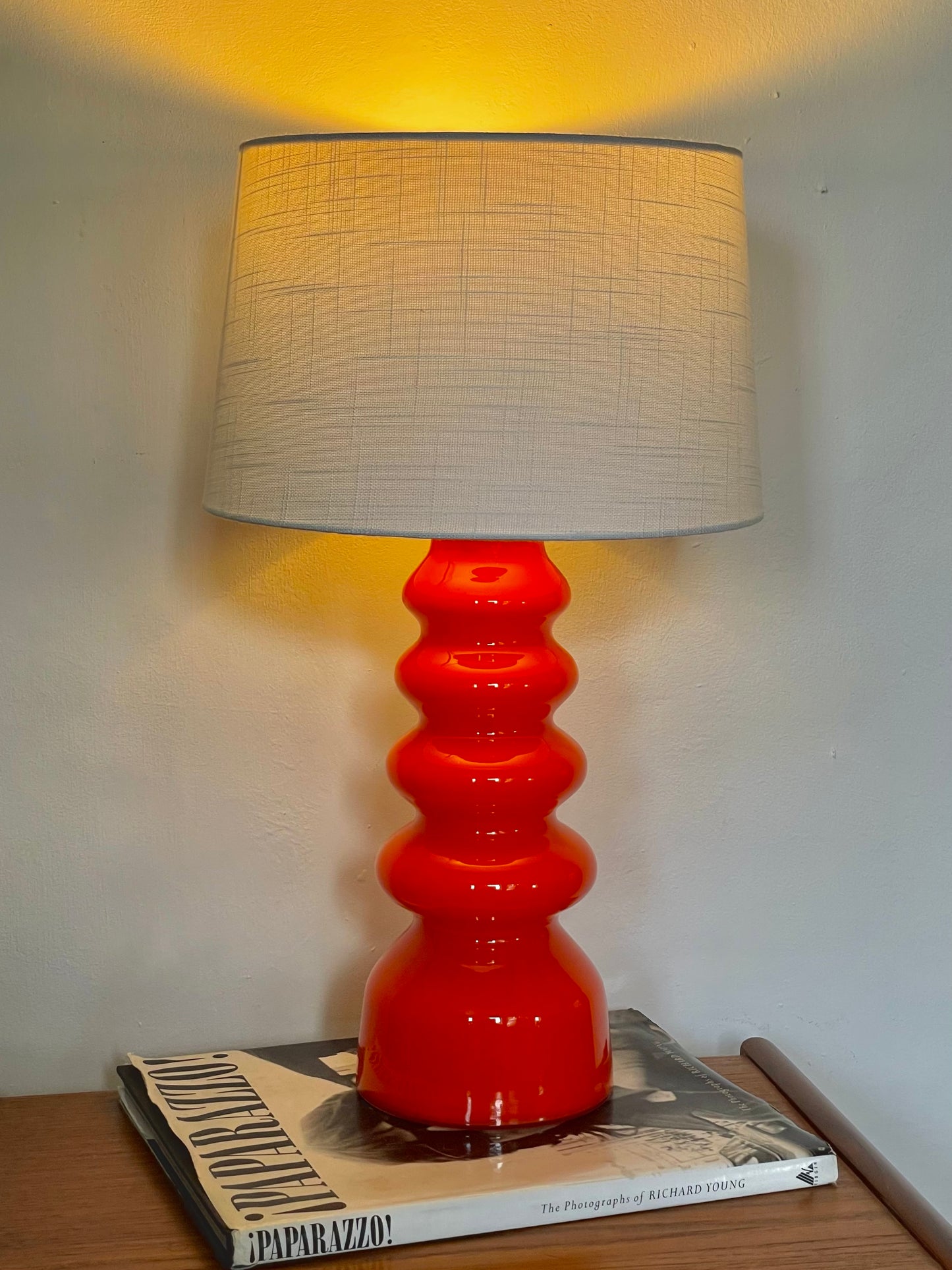 Gert Nyström glass hyllinge lamp