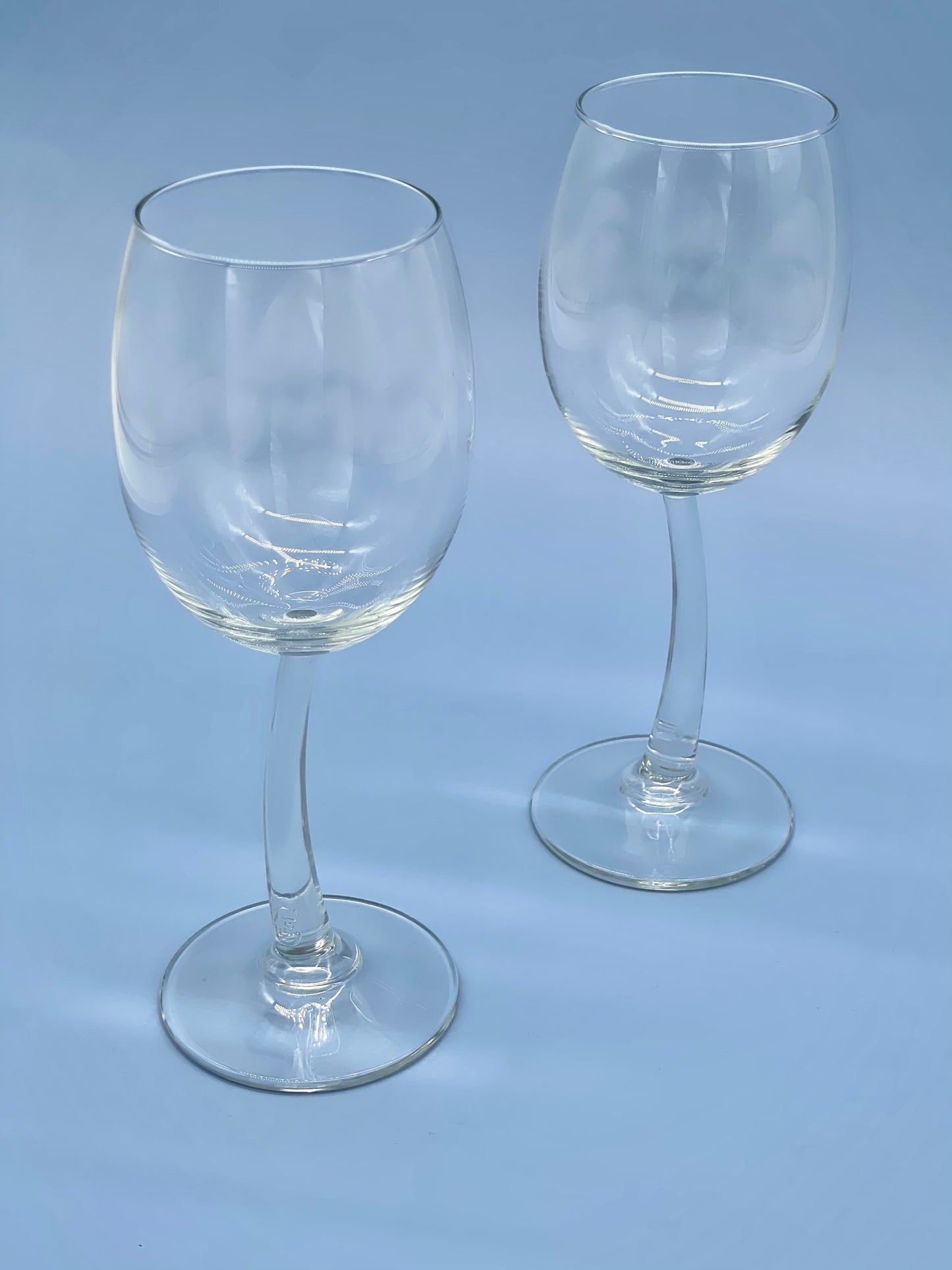 Pair of J.P Chenet wonky glasses