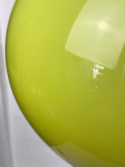 Yellow/ lime Guzzini style lamp