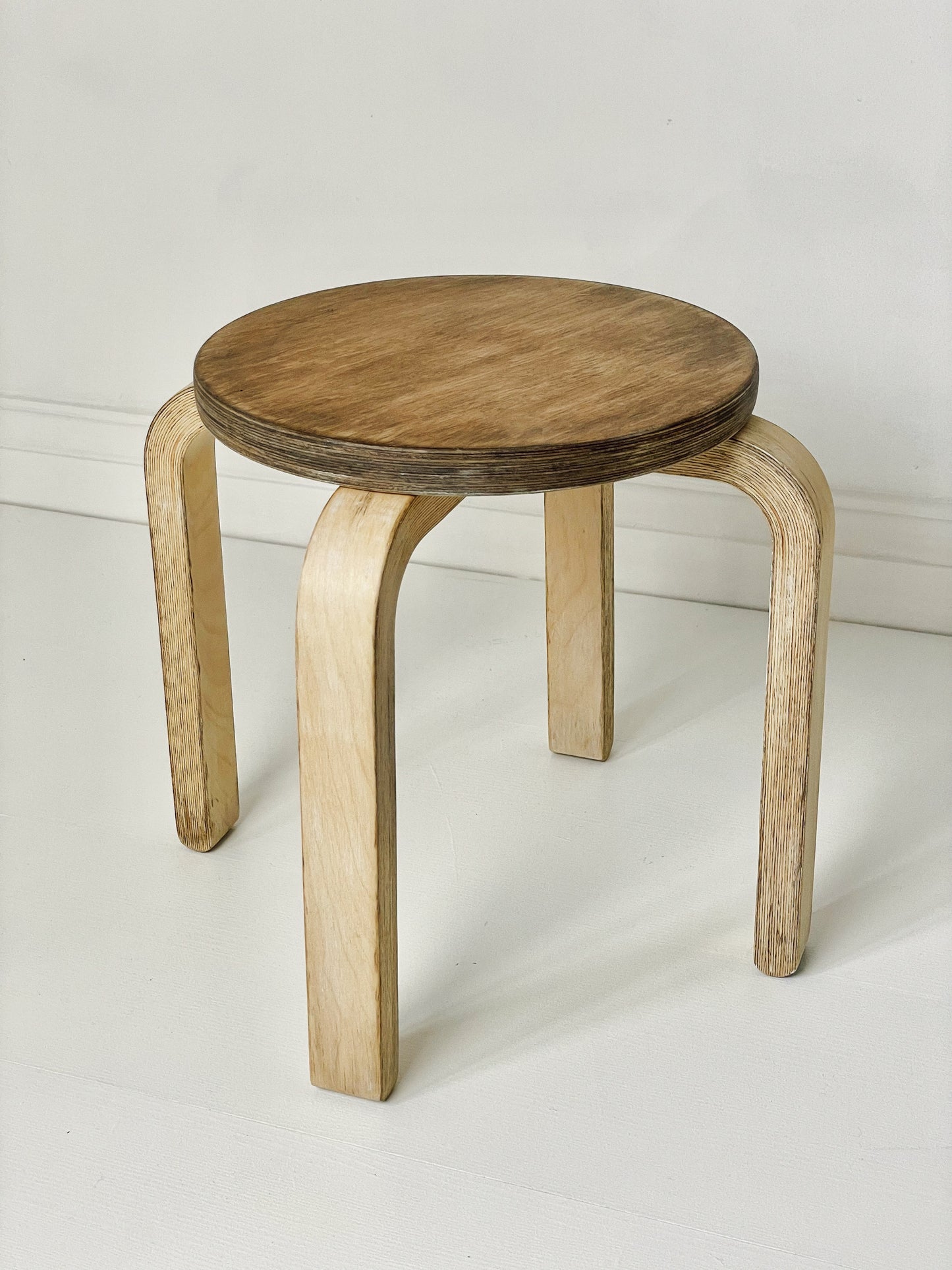 Artek Aalto bent plywood stool