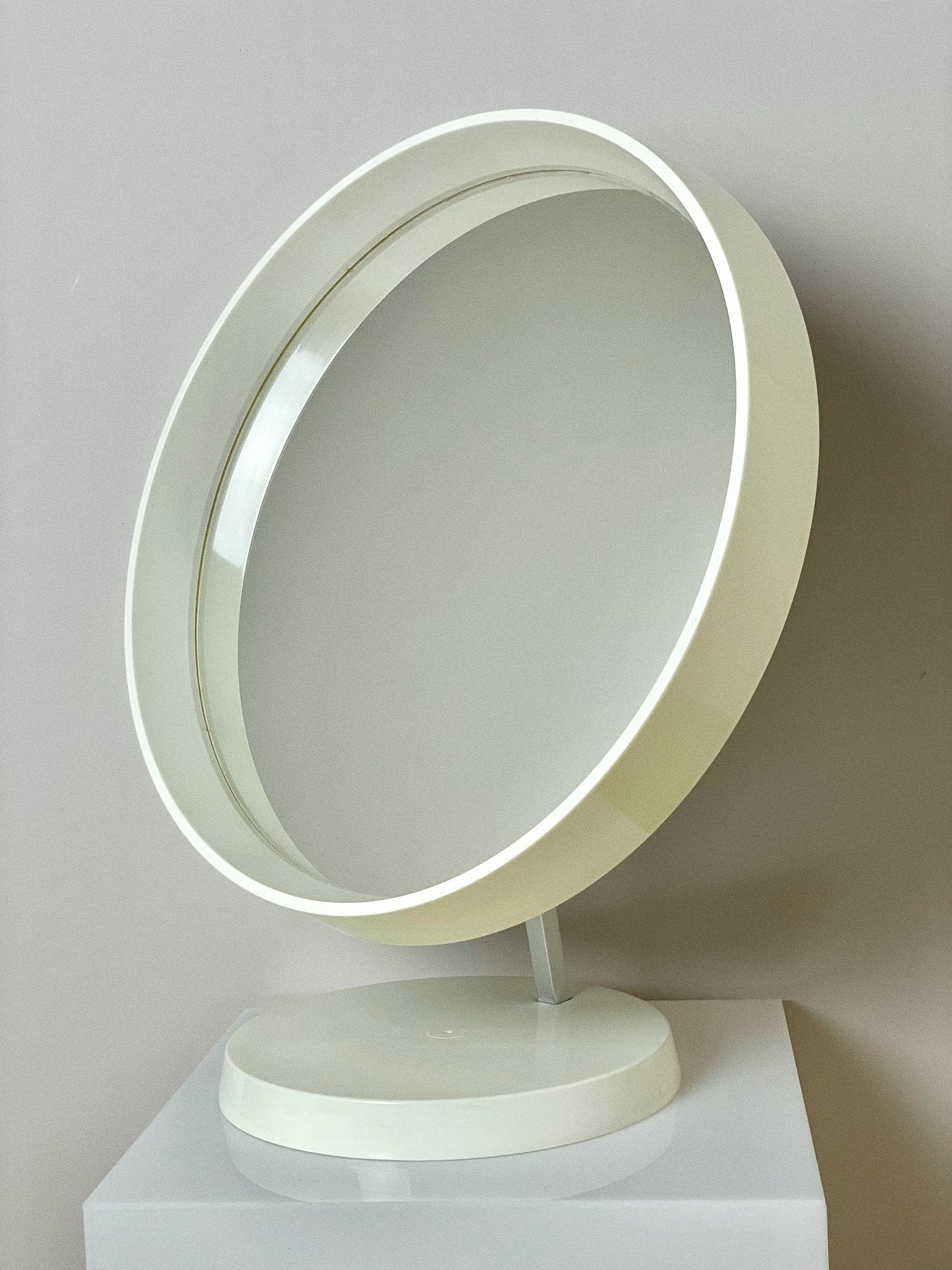 Danish mid century table mirror