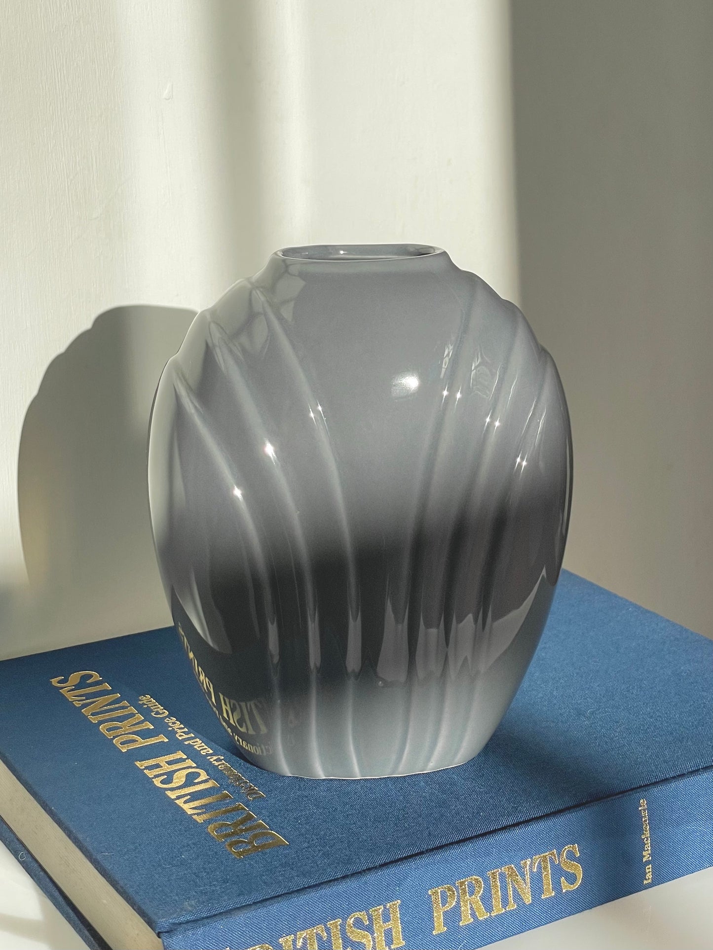 Art Deco revival draped vase