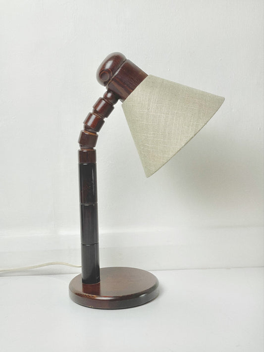 Solbacken wooden lamp