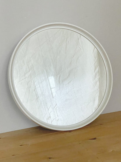 70’s round mirror