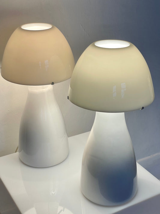 Rare Richard Clark ceramic IKEA mushroom lamp