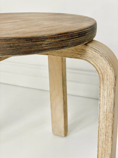 Artek Aalto bent plywood stool