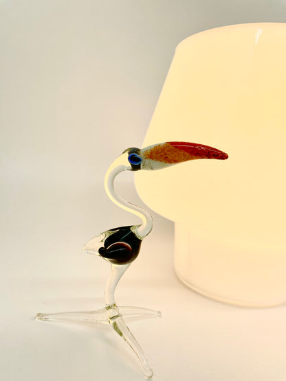 Murano glass toucan