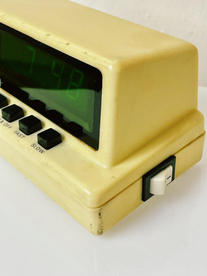 Retro Harvard solid state digital clock