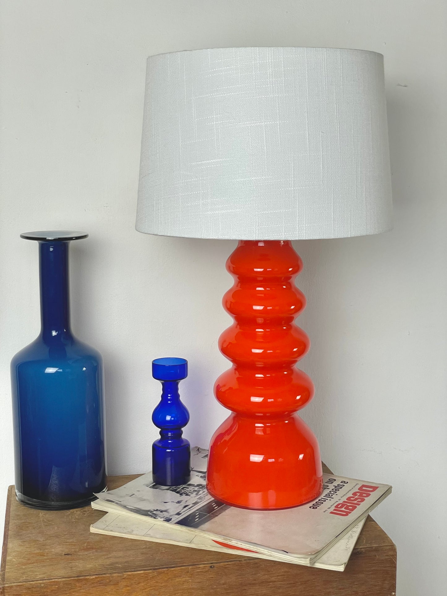 Gert Nyström glass hyllinge lamp