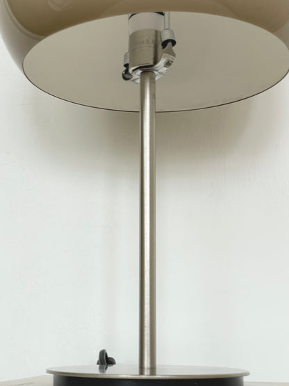 Greige Guzzini style lamp