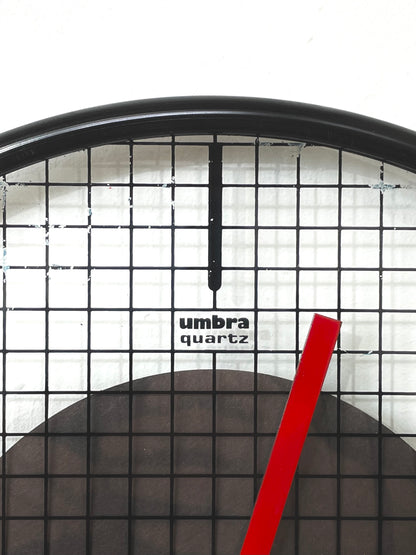 Umbra 80s glass grid clock