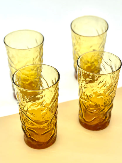 Vintage amber 70’s glasses