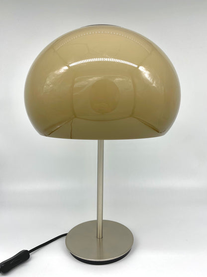 Guzzini style perspex mushroom coloured lamp