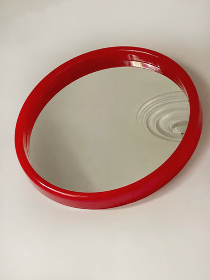 Red Finnish mirror