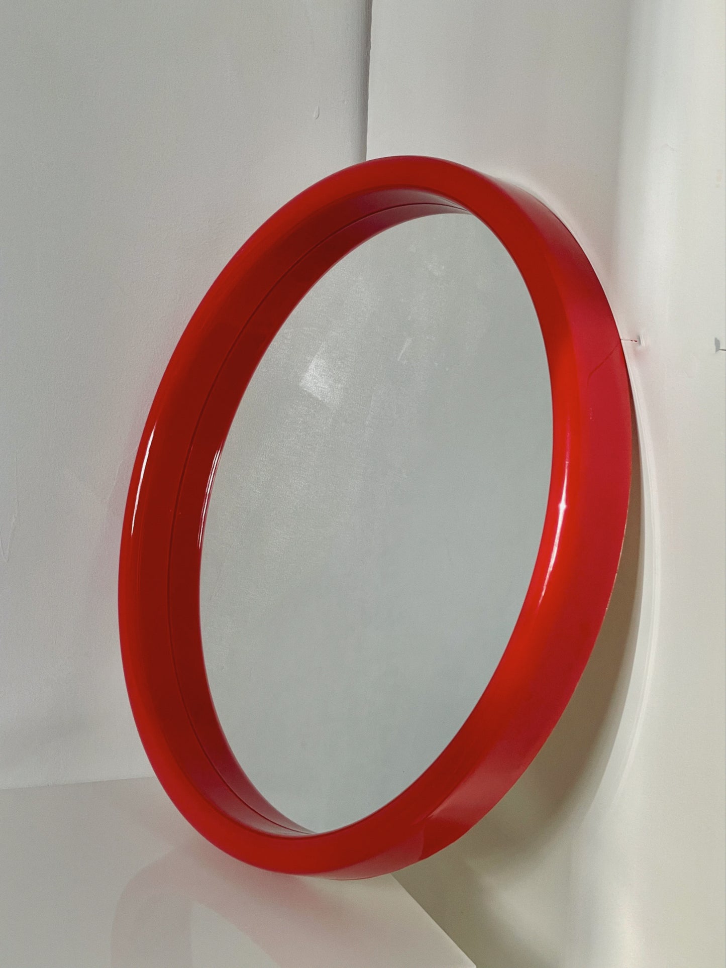 Red Finnish mirror