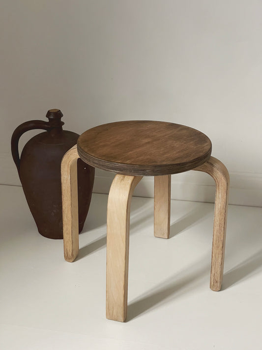 Artek Aalto bent plywood stool