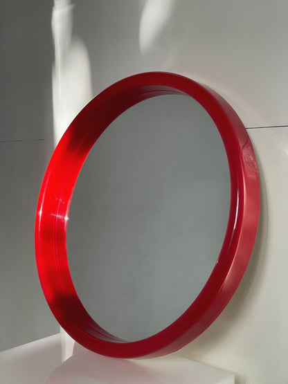 Red Finnish mirror